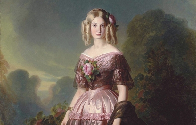 Maria Carolina of Bourbon-Two Sicilies, by Franz Xaver Winterhalter