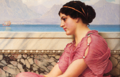 Absence Makes the Heart Grow Fonder, by John William Godward