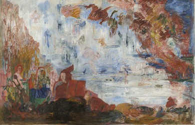 Tribulations of Saint Anthony, by James Ensor