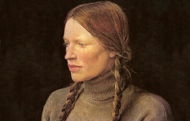 Braids, by Andrew Wyeth