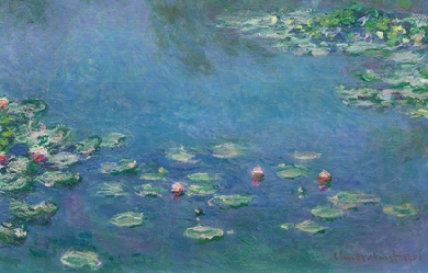 Water Lilies, by Claude Monet