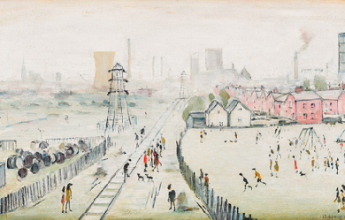 View of York, by Laurence Stephen Lowry