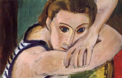 Blue eyes, by Henri Matisse 