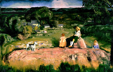 Three Children, by George Bellows