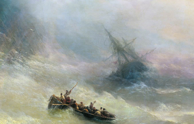 Rainbow, by Ivan Aivazovsky