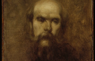 Paul Verlaine, by Eugène Carrière