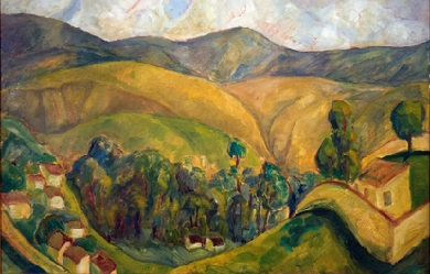 Landscape, by Diego Rivera