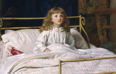 Just Awake, by John Everett Millais