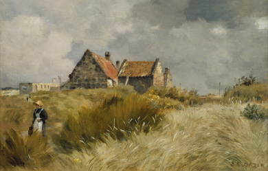 Cottage in the Dunes, by Jean Charles Cazin