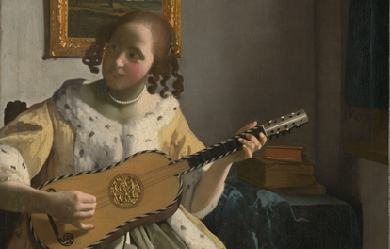 The Guitar Player, by Johannes Vermeer