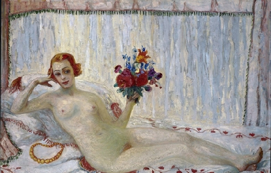 A Model (Nude Self-Portrait), by Florine Stettheimer