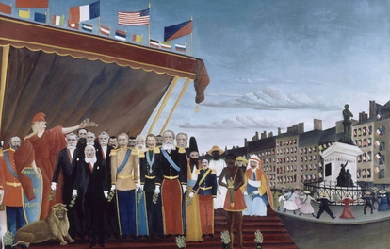 The Representatives of Foreign Powers Coming to Greet the Republic as a Sign of Peace, by Henri Rousseau