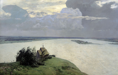 Over Eternal Quiet, by Isaac Levitan