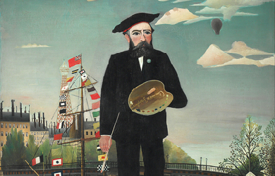 Myself: Portrait – Landscape, by Henri Rousseau